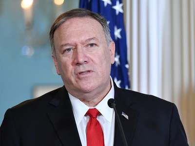 Pompeo in unprecedented trip to West Bank settlement and Golan Heights