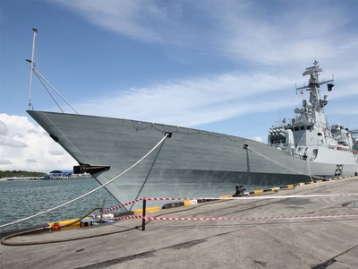 Joint military drills: PNS Zulfiqar visits Jordan port