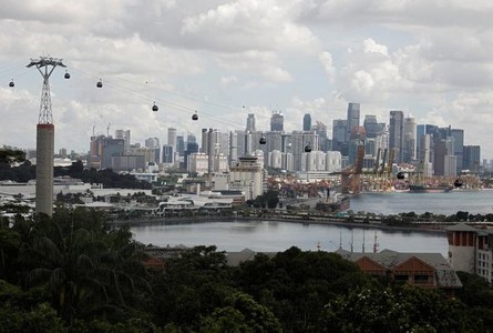 Singapore upgrades third-quarter GDP, sees economy returning to growth next year