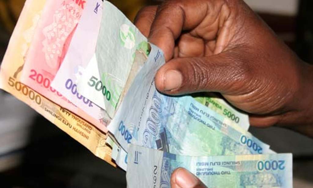 Ugandan shilling a notch firmer on ebbing demand