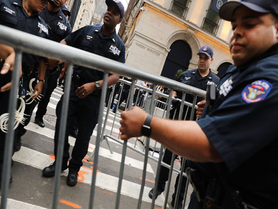 Man shot by New York police after Christmas concert gunfire