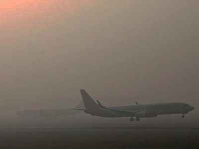 Flight operation suspended at Lahore airport due to dense fog