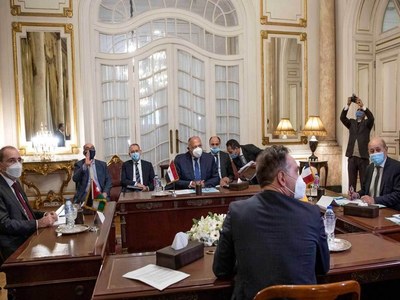 Egypt hosts talks to revive Israel-Palestinian dialogue