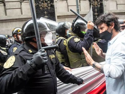 UN says Peruvian police used excessive force in protests