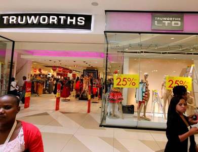 Retailer Truworths says half-year profit could fall by as much as 9pc Retailer Truworths says half-year profit could fall by as much as 9pc