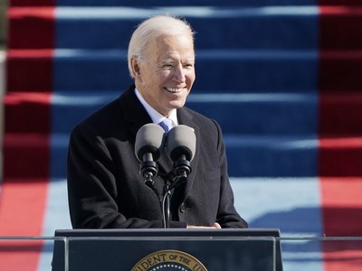 Biden calls for unity on 'day of history and hope' as he gets sworn in as 46th US President Biden calls for unity on 'day of history and hope' as he gets sworn in as 46th US President