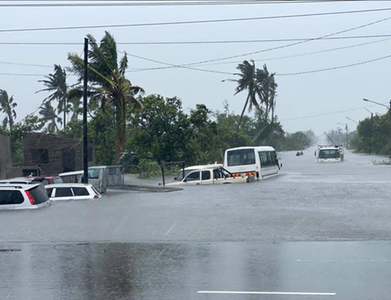 Tropical cyclone Eloise makes landfall in Mozambique, loses strength