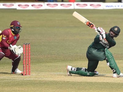 Bangladesh post 297-6 against West Indies in third ODI Bangladesh post 297-6 against West Indies in third ODI