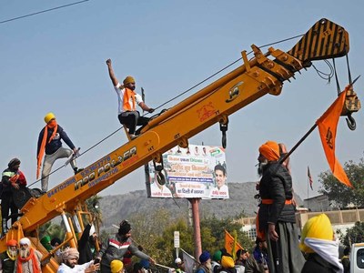 Heavy security, roads closed after Delhi farmer riots