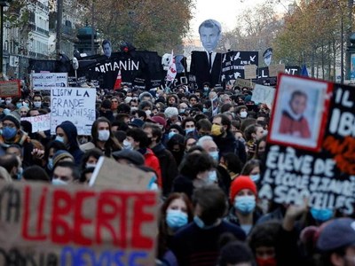 New protests in France over security law New protests in France over security law