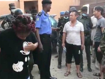 Three Chinese kidnapped in Nigeria mine dispute: police Three Chinese kidnapped in Nigeria mine dispute: police