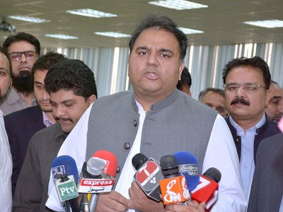 Opposition only interested in getting rid of corruption cases: Fawad Opposition only interested in getting rid of corruption cases: Fawad