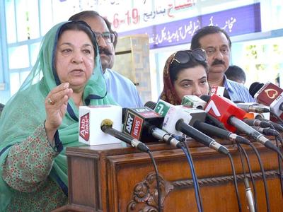 Burgeoning population hampering country's development: Yasmin Burgeoning population hampering country's development: Yasmin