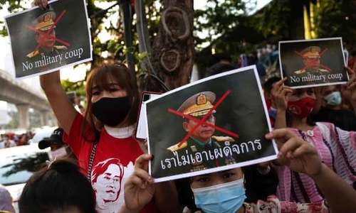 Biggest protests in Myanmar since 2007 draw tens of thousands Biggest protests in Myanmar since 2007 draw tens of thousands
