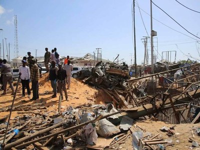 8 soldiers dead in Somalia bombing claimed by Al-Shabaab 8 soldiers dead in Somalia bombing claimed by Al-Shabaab