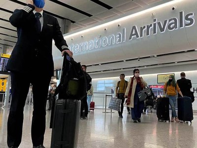 Mandatory Covid tests in quarantine for UK arrivals Mandatory Covid tests in quarantine for UK arrivals