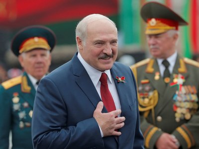 Lukashenko says foreign 'blitzkrieg' on Belarus failed