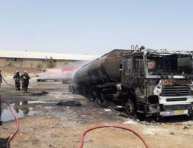 Gas tanker explodes at customs post on Iran-Afghanistan border, 10 hurt