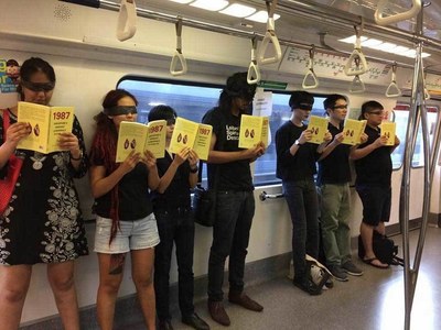 Singapore activist jailed for train protest