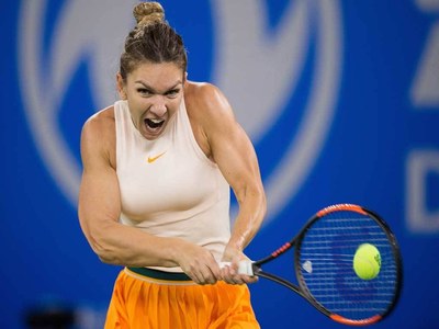 Halep admits 'little bit negative' in Williams defeat