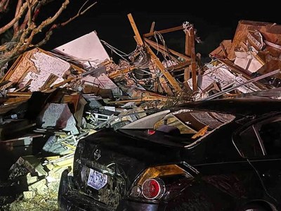 At least three dead in North Carolina tornado