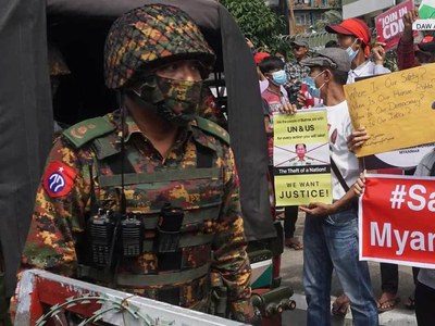 Fear and isolation as Myanmar junta cuts internet
