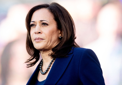 Kamala Harris's stepdaughter makes catwalk debut in New York