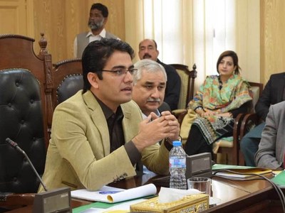 Kamran Bangash for promotion of book reading culture