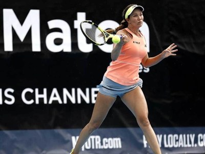 Collins stuns world number one Barty in Adelaide