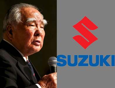 Suzuki Motor's 91-year-old chairman waves goodbye after decades-long career