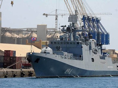 US, Russia warships dock in strategic Sudan port
