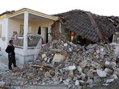 Greece assesses damage from 6.3 magnitude quake