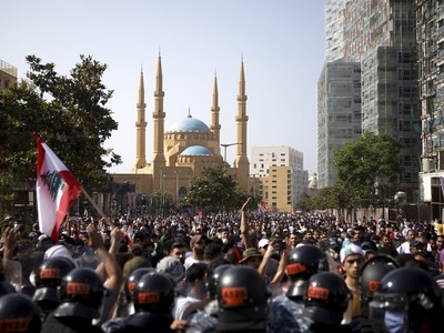 Lebanon's deadlock fuels seventh day of street protests