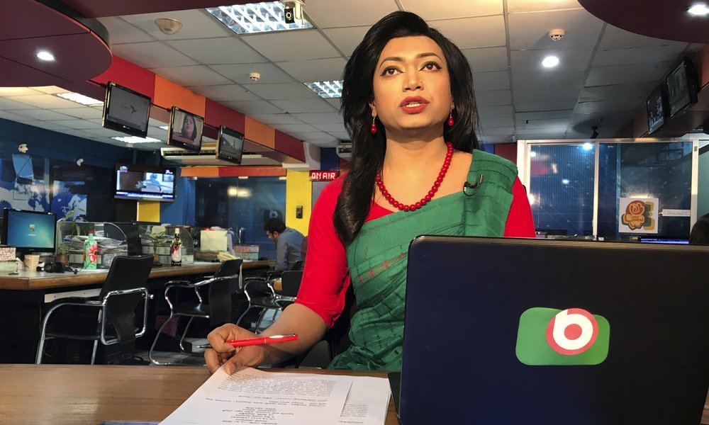 Bangladesh TV channel hires country&rsquo;s first transgender news anchor