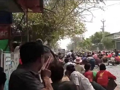 Five killed in anti-coup demonstrations after Myanmar's deadliest day