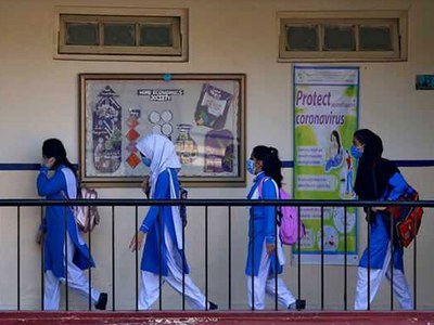 Schools closed in KP cities amid surge in COVID-19 cases