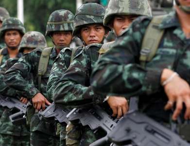 Thai army denies supplying rice to Myanmar forces