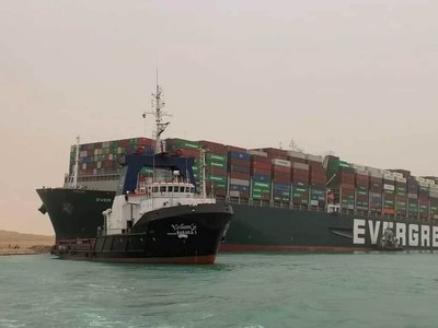 Suez Canal suspends traffic as bid to refloat grounded ship hits trouble