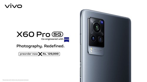 vivo announces the launch of X60 Pro in Pakistan: Redefining mobile photography in collaboration with Zeiss