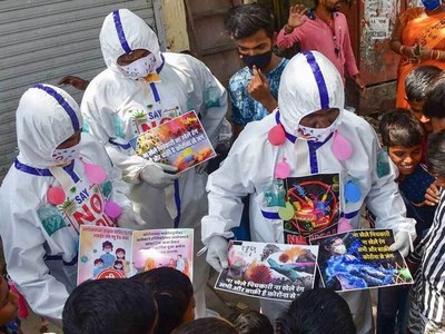 India dampens down festival fever as pandemic cases pass 12 million