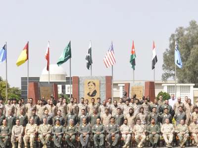 50 officials from Egypt, Jordan, Bahrain observe air force drill in Pakistan