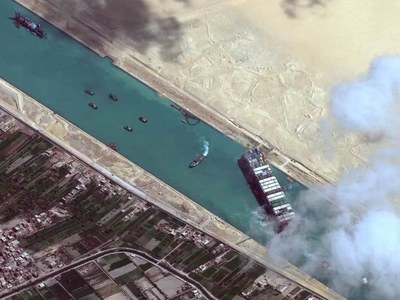 One virus, one stuck ship spark global trade rethink