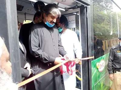 Sindh govt inaugurates Pakistan&rsquo;s first-ever electric bus