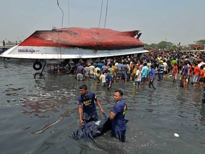 Bangladesh ferry disaster death toll hits 26
