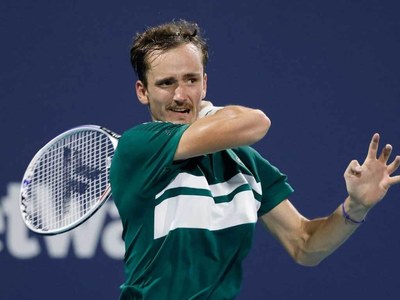 Medvedev positive for Covid-19, withdraws from Monte Carlo