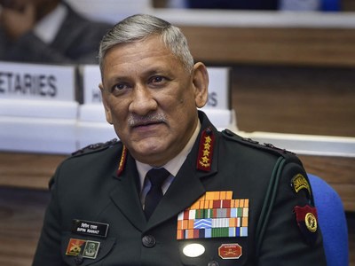 India's military chief concerned about U.S. pullout from Afghanistan