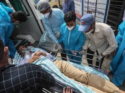 India Covid deaths hit record as J&J jab gets US green light India Covid deaths hit record as J&J jab gets US green light