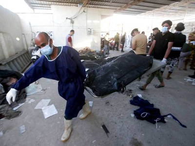 At least 44 killed, 67 injured in coronavirus hospital fire in Iraq At least 44 killed, 67 injured in coronavirus hospital fire in Iraq