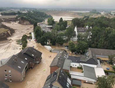 Some 114,000 western German households without power after floods