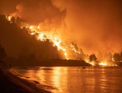 Greece battles wildfires for fifth day in 'nightmarish summer' Greece battles wildfires for fifth day in 'nightmarish summer'